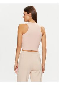 Guess Top V3GP19 K8RT2 Różowy Slim Fit. Kolor: różowy. Materiał: wiskoza #4