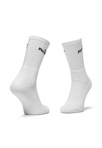 Puma Zestaw 3 par wysokich skarpet unisex 90793402 39/42 Biały. Kolor: biały. Materiał: materiał #3