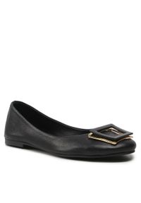 Baleriny Eva Longoria EL-82-07-000974 101. Kolor: czarny. Materiał: skóra #1