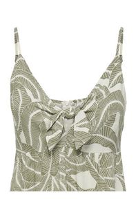 only - ONLY Sukienka letnia Nova 15347862 Khaki Regular Fit. Kolor: brązowy. Materiał: wiskoza. Sezon: lato #3