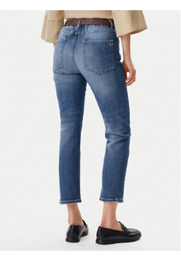 Please Jeansy P2TDBQ2W5L Niebieski Straight Leg. Kolor: niebieski