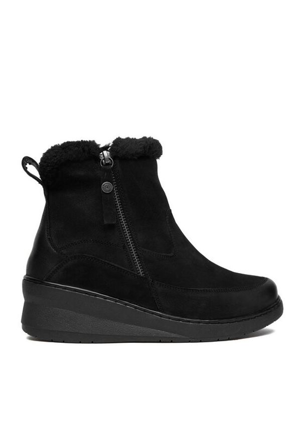 Go Soft Botki CEO-WI23-NUREN-01 Czarny. Kolor: czarny. Materiał: skóra, nubuk