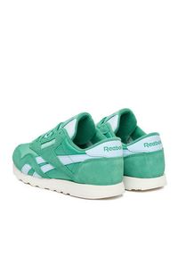 Reebok Sneakersy CEOSS-CLASSIC NYLON 100239365 Zielony. Kolor: zielony. Materiał: zamsz, skóra. Model: Reebok Classic, Reebok Nylon #7