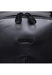 Calvin Klein Plecak Ck Median Round Bp K50K510253 Czarny. Kolor: czarny. Materiał: skóra