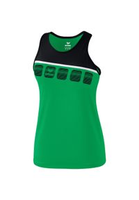 ERIMA - Dziecięca koszulka typu tank top Erima 5-C. Kolor: czarny, zielony, wielokolorowy. Sport: fitness