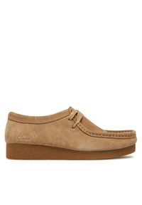 Clarks Półbuty WallabeeEvoSh 261747474 Beżowy. Kolor: beżowy. Materiał: zamsz, skóra #1