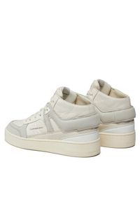 Calvin Klein Jeans Sneakersy Basket Cupsole High Mix Ml Fad YW0YW01300 Beżowy. Kolor: beżowy. Materiał: skóra #6