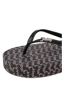 Juicy Couture Japonki 800293 Czarny. Kolor: czarny. Materiał: syntetyk #5