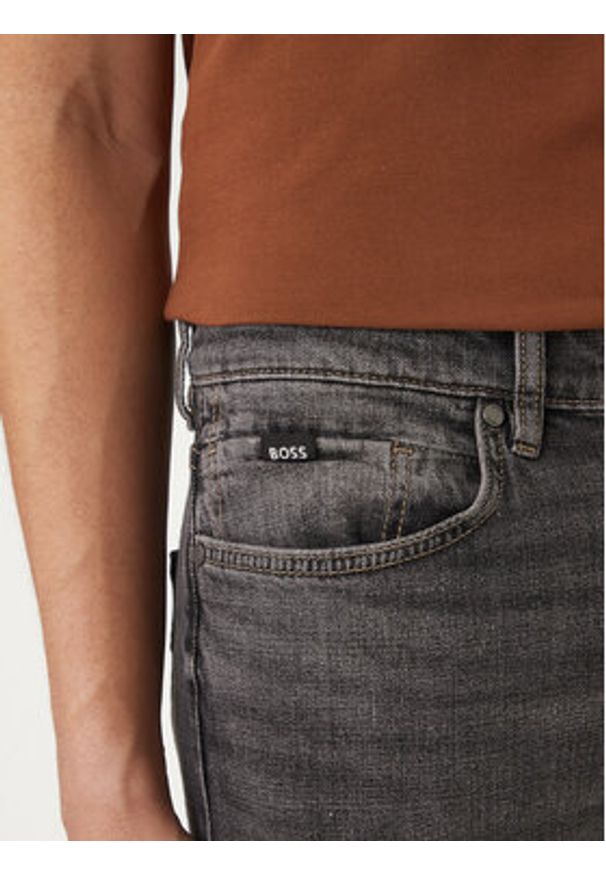 BOSS Jeansy C-Delaware 50557508 Szary Slim Fit. Kolor: szary