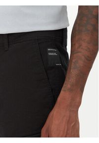 Tom Tailor Denim Szorty materiałowe 1044836 Czarny Regular Fit. Kolor: czarny. Materiał: bawełna