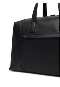 TOMMY HILFIGER - Tommy Hilfiger Torba Th Corp Duffle AM0AM14044 Czarny. Kolor: czarny. Materiał: skóra #3