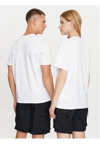 Didriksons T-Shirt Harald 505551 Biały Regular Fit. Kolor: biały. Materiał: bawełna