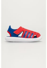 Adidas - adidas - Sandały dziecięce. Zapięcie: rzepy. Kolor: czerwony. Materiał: syntetyk, materiał, guma #1