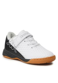 Buty Kappa 260896K White/Black 1011. Kolor: biały. Materiał: skóra