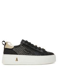Patrizia Pepe Sneakersy PPJ308.31 Czarny. Kolor: czarny. Materiał: materiał