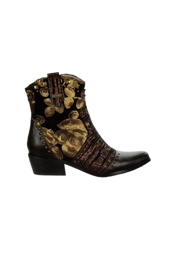 Botki Laura Vita Hicnio 20 Dorian 202086, Czarny, Skóra naturalna - 39. Kolor: czarny. Materiał: skóra. Szerokość cholewki: normalna. Styl: klasyczny, elegancki