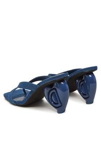 Desigual Japonki 25SSSD01 Granatowy. Kolor: niebieski. Materiał: materiał #3