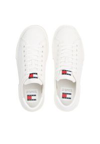 Tommy Jeans Sneakersy Tjw Foxing Flatform Sneaker EN0EN02480 Biały. Kolor: biały. Materiał: materiał #3