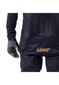 Koszulka rowerowa LEATT Jersey MTB Enduro 4.0. Kolor: czarny. Materiał: jersey. Sport: kolarstwo