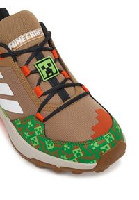 Adidas - adidas Trekkingi Minecraft Terrex Ax4R Hiking JR1289 Brązowy. Kolor: brązowy. Materiał: materiał. Model: Adidas Terrex. Sport: turystyka piesza #7
