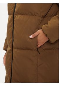 YAS Płaszcz zimowy 26031874 Brązowy Regular Fit. Kolor: brązowy. Materiał: syntetyk. Sezon: zima #5