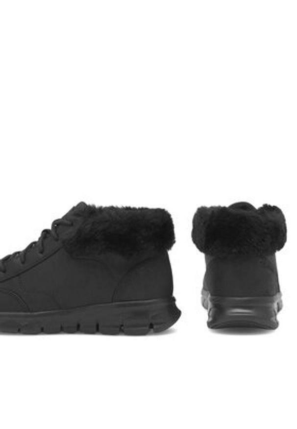 skechers - Skechers Sneakersy 167258 BBK Czarny. Kolor: czarny. Materiał: materiał