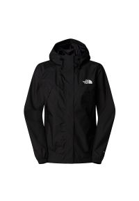 Kurtka The North Face Antora Rain Jacket 0A8BKDJK31 - czarna. Typ kołnierza: kaptur. Kolor: czarny. Materiał: poliester, materiał. Styl: klasyczny, sportowy
