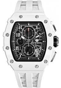 NoName - Zegarek męski Tsar Bomba TB8204B-01 biały. Kolor: biały #1