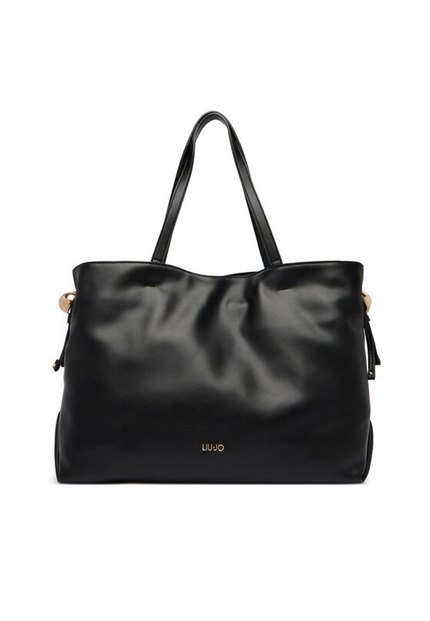 Liu Jo Torebka AA6098 E0958 Czarny. Kolor: czarny. Materiał: skórzane