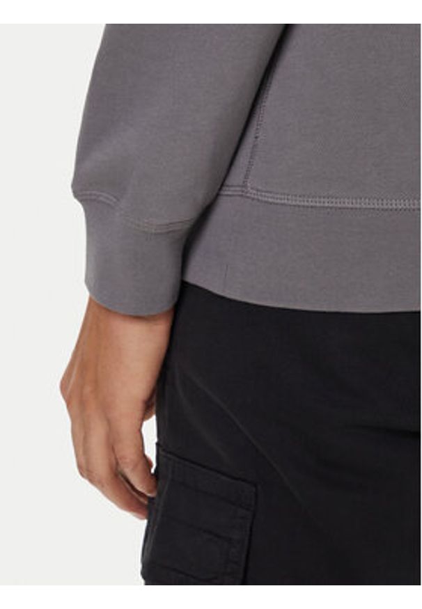 BOSS Bluza Wetalk 50509314 Szary Regular Fit. Kolor: szary. Materiał: bawełna