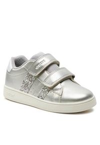 Geox Sneakersy J Eclyper Girl J45LRA 000NF C1007 S Srebrny. Kolor: srebrny #6