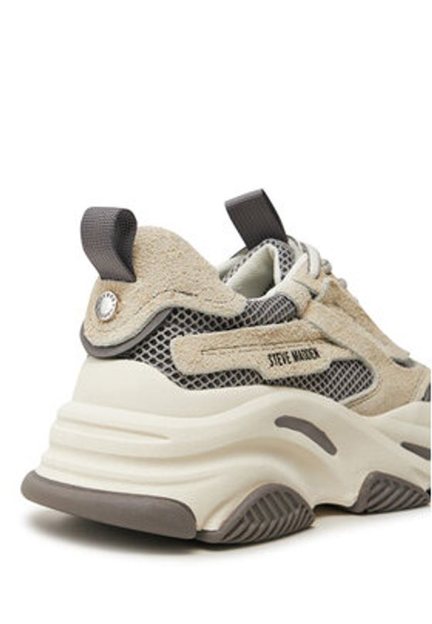 Steve Madden Sneakersy Possession-E SM19000033 Brązowy. Kolor: brązowy. Materiał: skóra