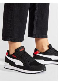 Puma Sneakersy Graviton Jr 381987 11 Czarny. Kolor: czarny. Materiał: materiał #7