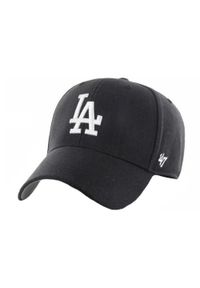 47 Brand - Czapka z daszkiem do baseball'u Los Angeles Dodgers czarna OSFM. Kolor: czarny