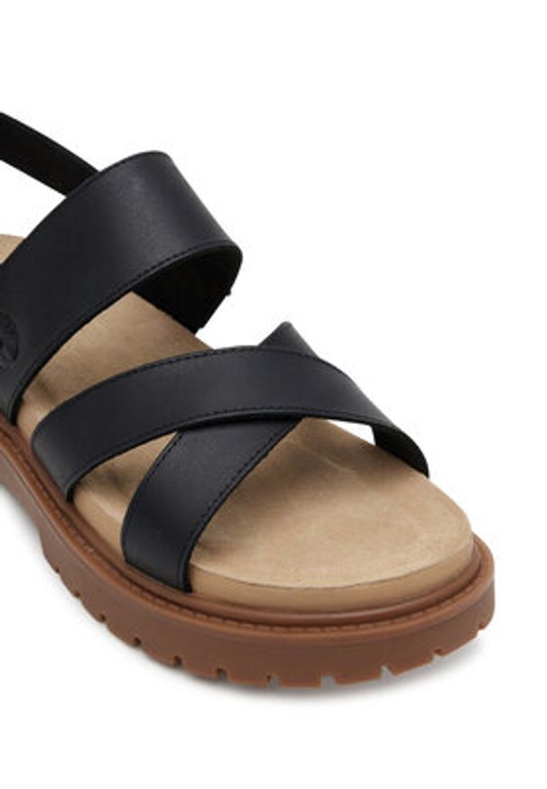 Timberland Sandały TB0A61TRW021 Czarny. Kolor: czarny. Materiał: skóra
