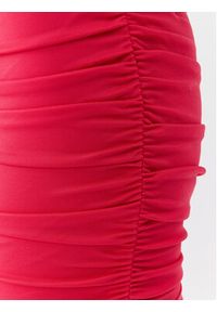 Elisabetta Franchi Sukienka koktajlowa AB-426-32E2-5093 Różowy Slim Fit. Kolor: różowy. Materiał: wiskoza. Styl: wizytowy #5