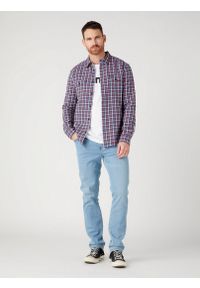 Wrangler - WRANGLER TEXAS SLIM SPODNIE MĘSKIE GAMBIT W12SHN42N