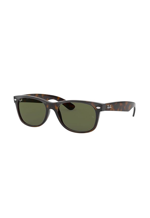 Ray-Ban - Okulary New Wayfarer. Kolor: brązowy