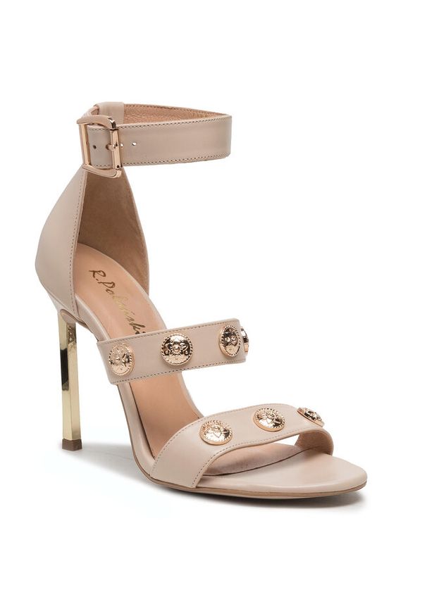 Sandały R.Polański. Kolor: beżowy