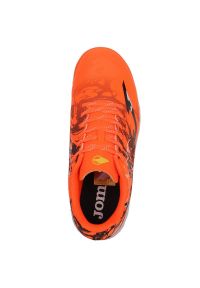 Buty piłkarskie Joma Super Copa 2408 In Jr SCJS2408IN pomarańczowe. Zapięcie: sznurówki. Kolor: pomarańczowy. Materiał: materiał, syntetyk, guma. Szerokość cholewki: normalna. Sport: piłka nożna