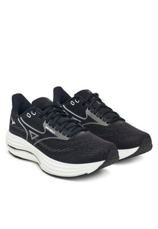 Mizuno Buty do biegania Wave Rider 29 J1GC2503 Czarny. Kolor: czarny. Materiał: materiał. Model: Mizuno Wave