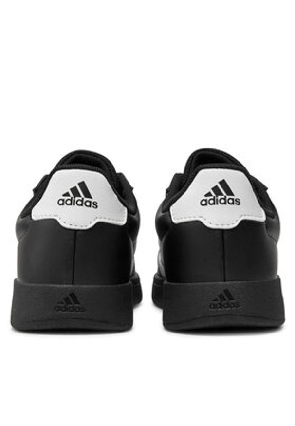 Adidas - adidas Sneakersy Breaknet 2.0 K HP8961 Czarny. Kolor: czarny. Materiał: skóra