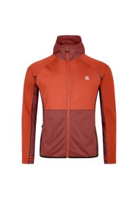 DARE 2B - Męska Warstwa Środkowa Assimlilate II Core Stretch Midlayer. Kolor: czerwony, beżowy, wielokolorowy. Sport: turystyka piesza