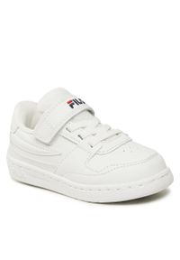 Sneakersy Fila Fxventuno Velcro Kids FFK0009.10004 White. Kolor: biały. Materiał: skóra