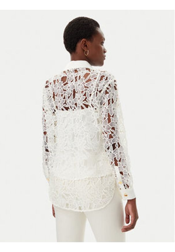 Marciano Guess Koszula 5GGH35 7318A Écru Regular Fit. Materiał: syntetyk