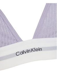 Calvin Klein Underwear Biustonosz braletka LV00QF8248 Fioletowy. Kolor: fioletowy. Materiał: bawełna #4
