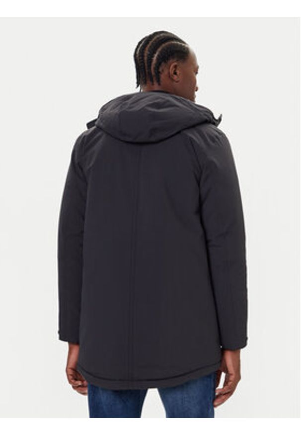 Jack Wolfskin Płaszcz zimowy Cold Camp A65022 Czarny Regular Fit. Kolor: czarny. Materiał: syntetyk. Sezon: zima