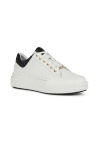 Geox sneakersy skórzane D DALYLA A kolor biały D36QFA 04654 C0404. Nosek buta: okrągły. Zapięcie: sznurówki. Kolor: biały. Materiał: skóra #3