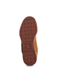 Buty DC Shoes Central M ADYS100551-WD4 brązowe. Kolor: brązowy. Materiał: materiał. Sport: skateboard #5