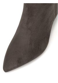Nine West Botki WFA2786-1 Szary. Kolor: szary. Materiał: materiał